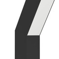 Eglo Ugento standerlampe 79 cm sort/hvid - udendørs